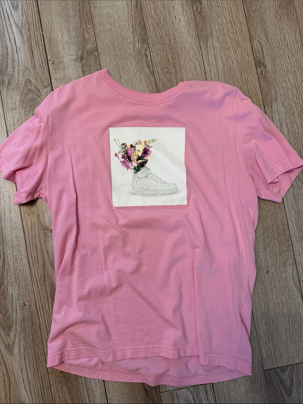 Nike Tee with AF1 Bouquet Design
